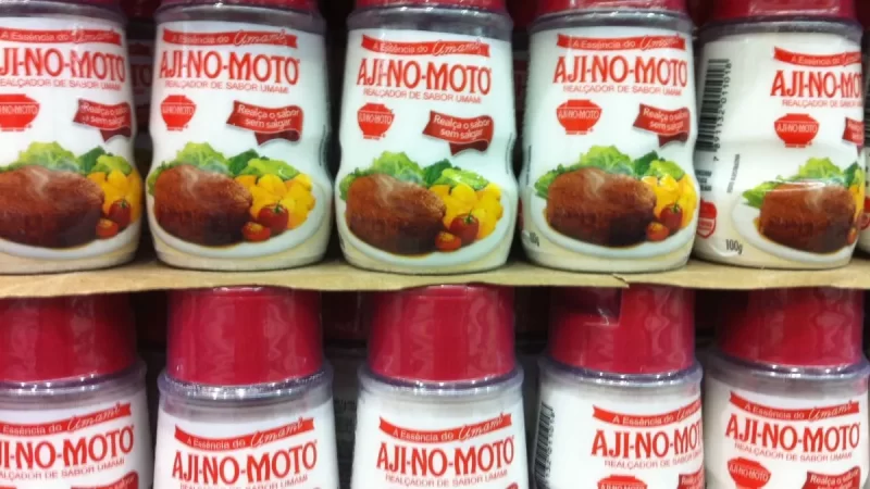 MSG can on the shelf