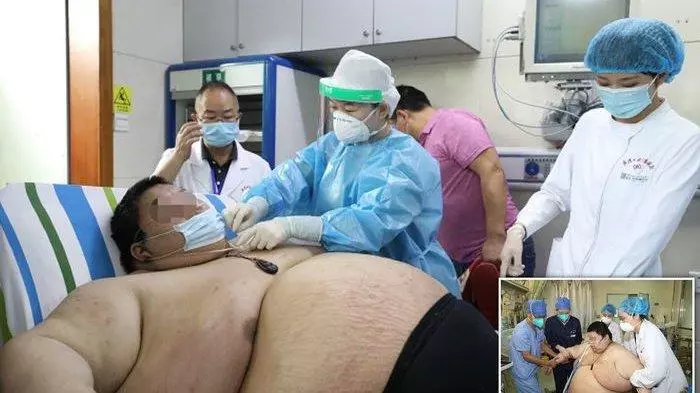 Someone reach 100kg from the start of lockdown during Covid-19