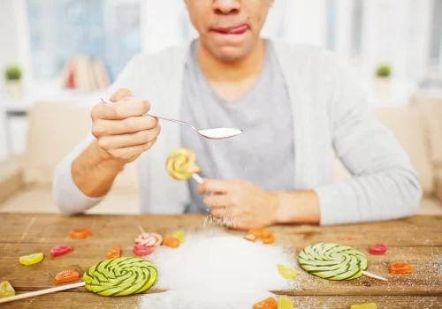 Someone with a sugar addiction